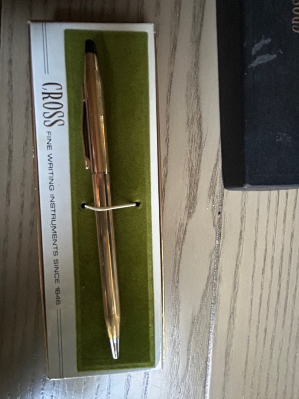 Cross Pen 12Kt gold filled - Picture 2 of 5